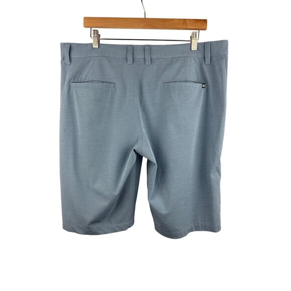 Men’s Travis Mathew’s Size 36 Dark & Light Blue Golf Shorts. - Picture 4 of 5